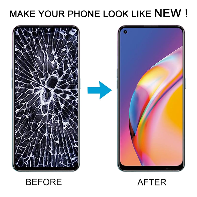 For OPPO Reno5 F Original AMOLED LCD Screen Digitizer Full Assembly with Frame
