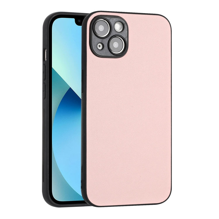 For iPhone 14 R20 Leather Pattern Phone Single Case
