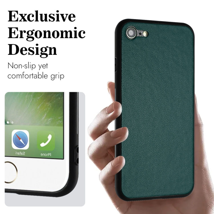For iPhone SE 2022/SE 2020/6/7/8 R20 Leather Pattern Phone Single Case