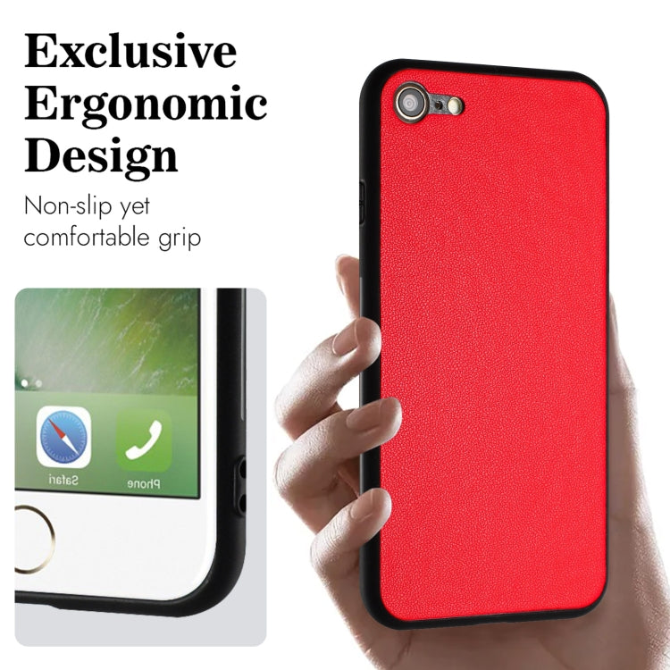 For iPhone SE 2022/SE 2020/6/7/8 R20 Leather Pattern Phone Single Case