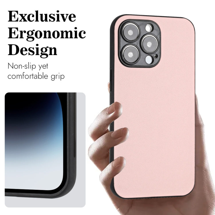 For iPhone 13 Pro Max R20 Leather Pattern Phone Single Case