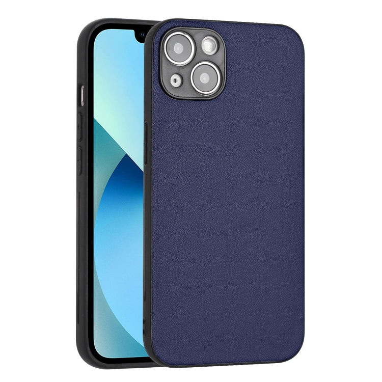 For iPhone 13 R20 Leather Pattern Phone Single Case