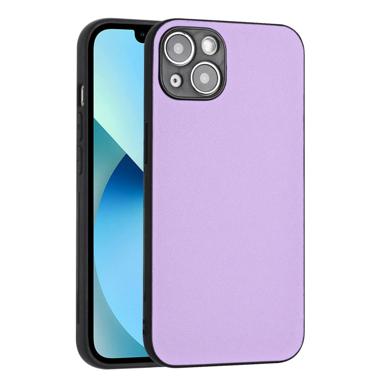 For iPhone 13 R20 Leather Pattern Phone Single Case