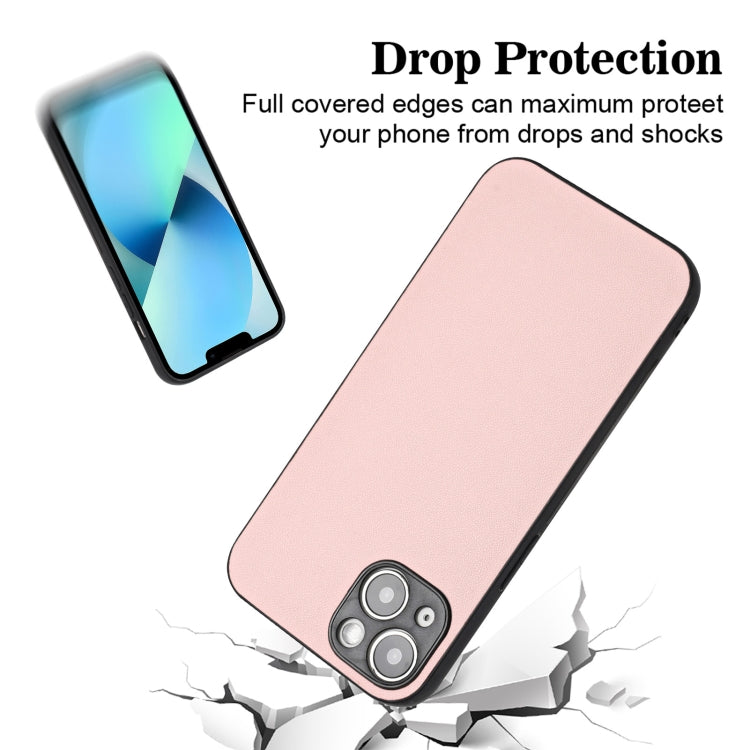 For iPhone 13 R20 Leather Pattern Phone Single Case