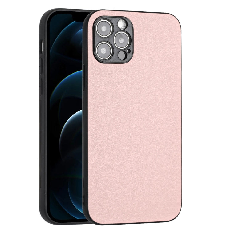 For iPhone 12 Pro R20 Leather Pattern Phone Single Case