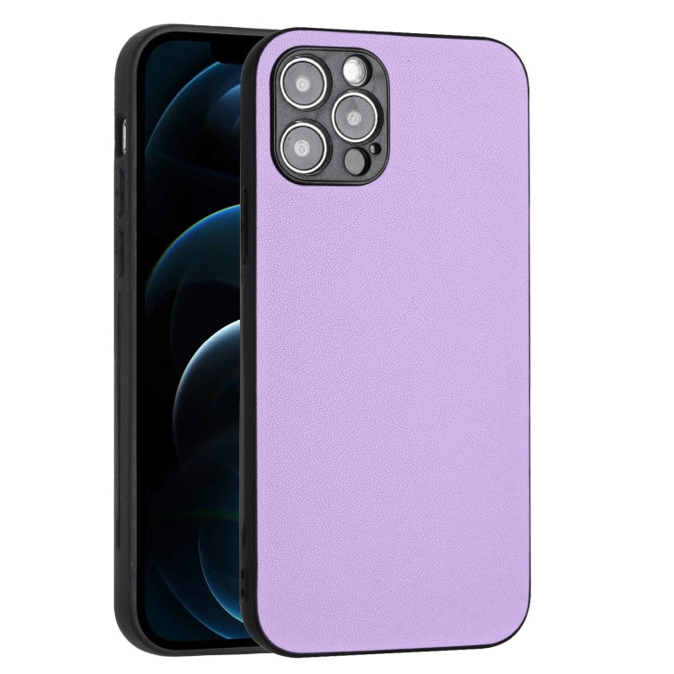 For iPhone 12 Pro Max R20 Leather Pattern Phone Single Case