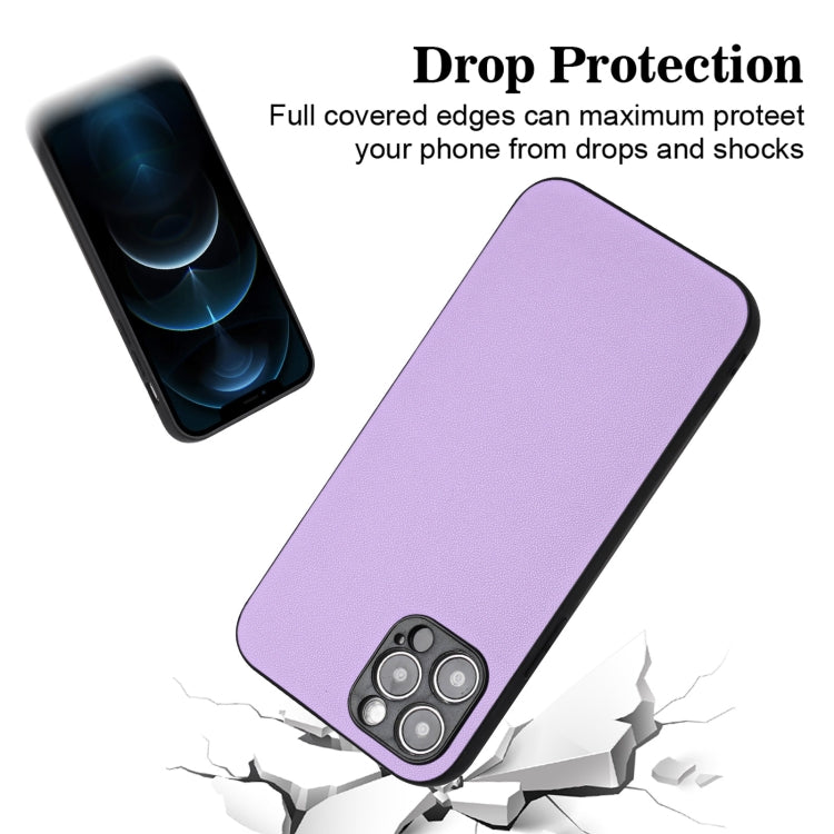 For iPhone 12 Pro Max R20 Leather Pattern Phone Single Case