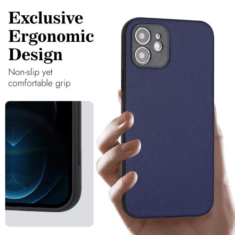 For iPhone 12 mini R20 Leather Pattern Phone Single Case