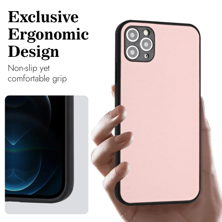 For iPhone 11 Pro Max R20 Leather Pattern Phone Single Case