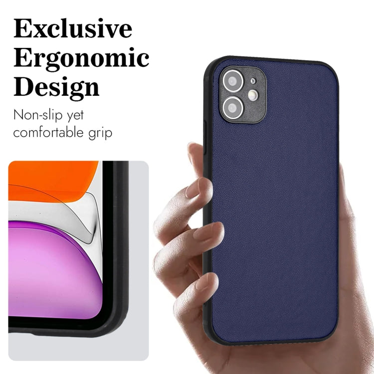 For iPhone 11 R20 Leather Pattern Phone Single Case