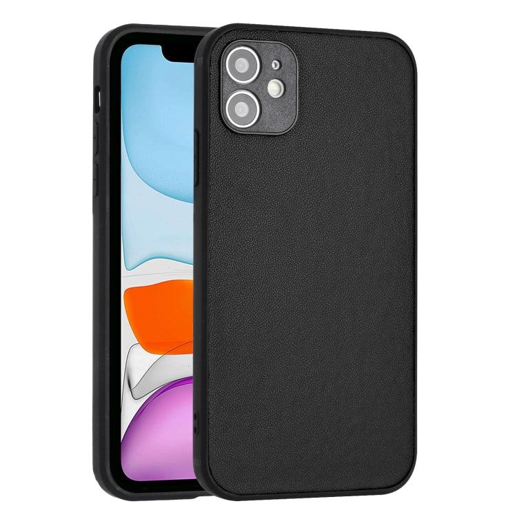 For iPhone 11 R20 Leather Pattern Phone Single Case