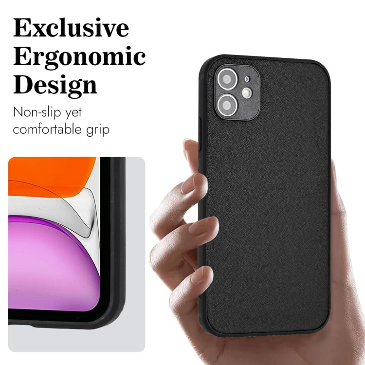 For iPhone 11 R20 Leather Pattern Phone Single Case