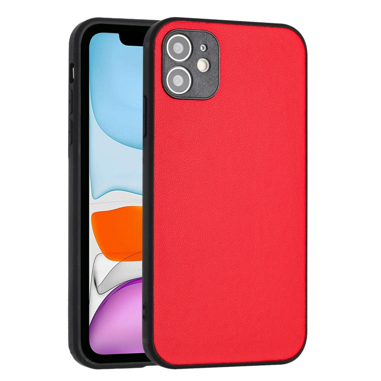For iPhone 11 R20 Leather Pattern Phone Single Case