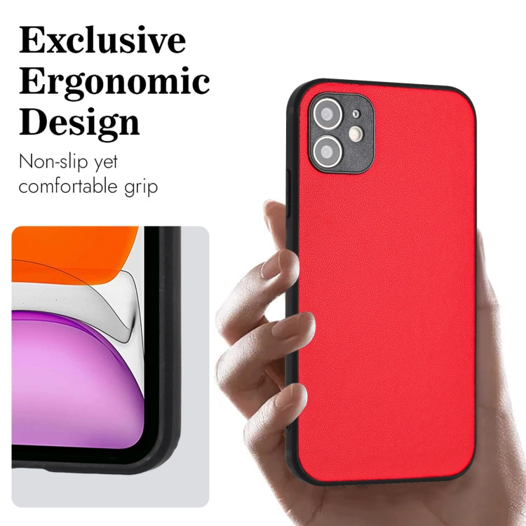 For iPhone 11 R20 Leather Pattern Phone Single Case