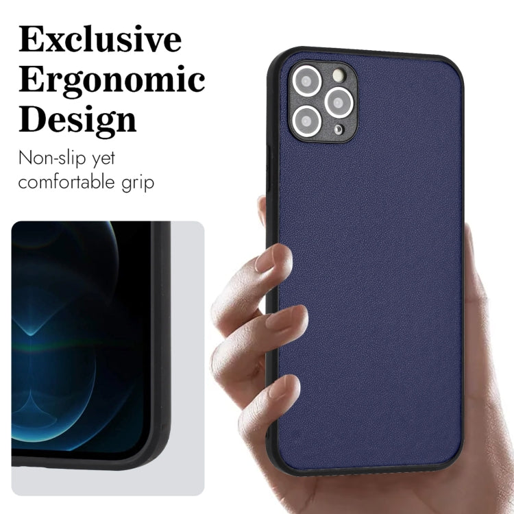 For iPhone 11 Pro R20 Leather Pattern Phone Single Case