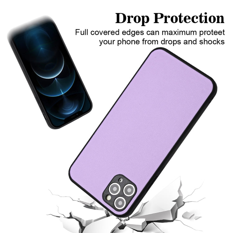 For iPhone 11 Pro R20 Leather Pattern Phone Single Case