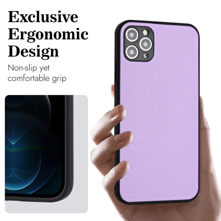 For iPhone 11 Pro R20 Leather Pattern Phone Single Case