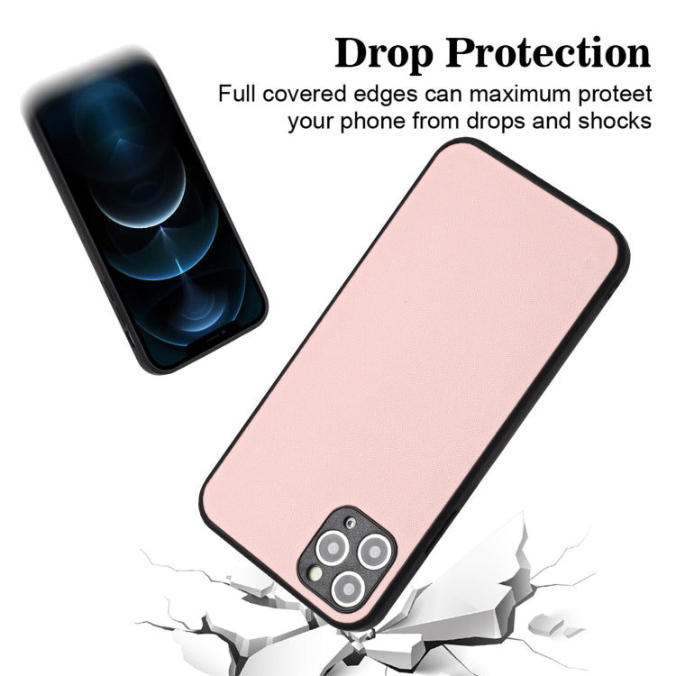 For iPhone 11 Pro R20 Leather Pattern Phone Single Case