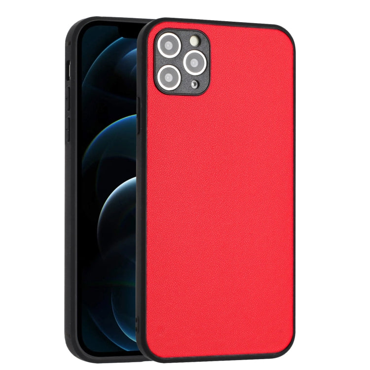 For iPhone 11 Pro R20 Leather Pattern Phone Single Case