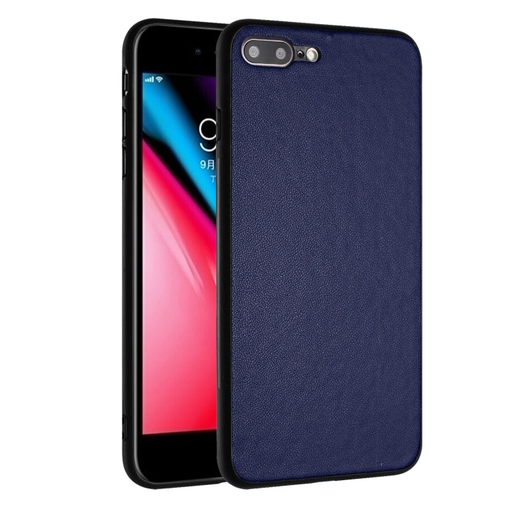 For iPhone 8 Plus / 7 Plus R20 Leather Pattern Phone Single Case