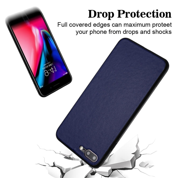 For iPhone 8 Plus / 7 Plus R20 Leather Pattern Phone Single Case