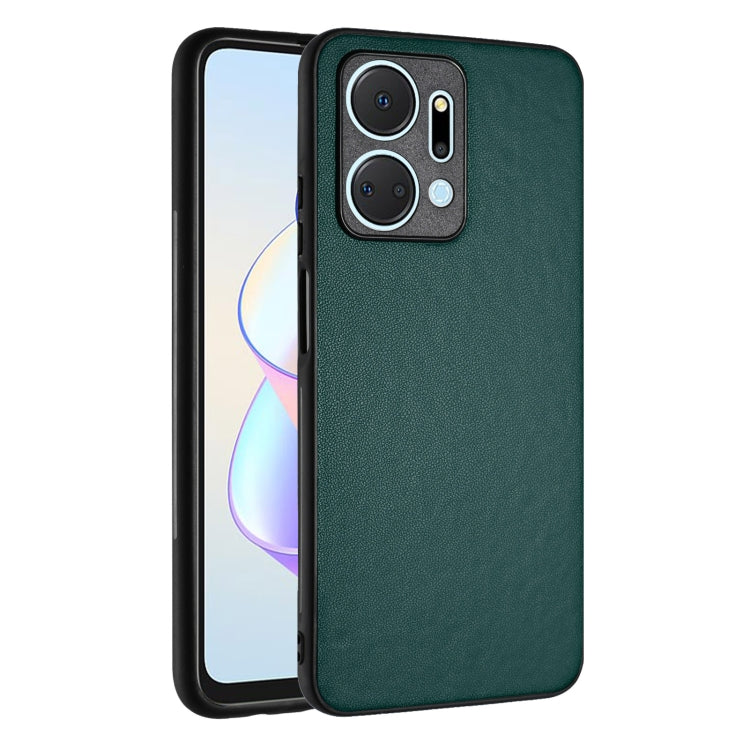 For Honor X7a/Play7T R20 Leather Pattern Phone Single Case