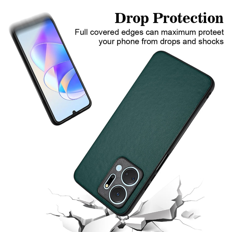 For Honor X7a/Play7T R20 Leather Pattern Phone Single Case