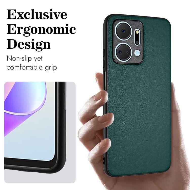 For Honor X7a/Play7T R20 Leather Pattern Phone Single Case
