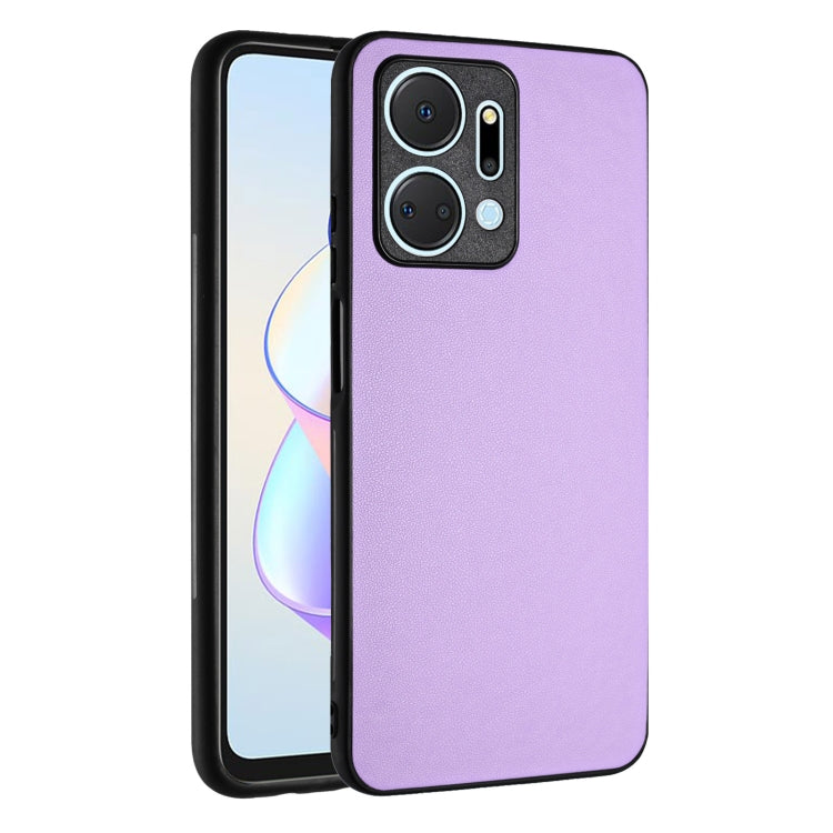 For Honor X7a/Play7T R20 Leather Pattern Phone Single Case