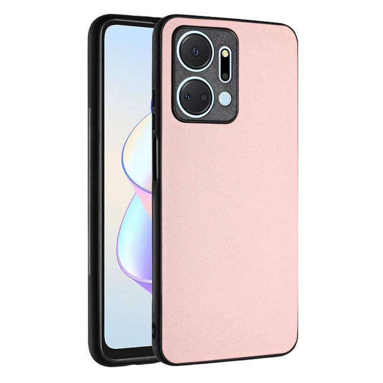 For Honor X7a/Play7T R20 Leather Pattern Phone Single Case