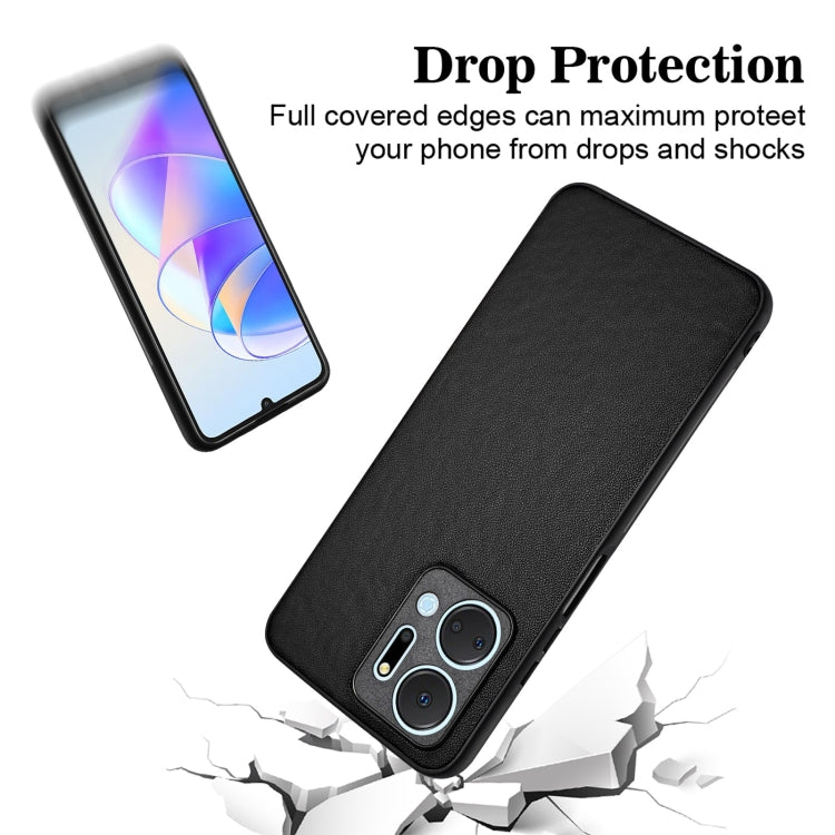 For Honor X7a/Play7T R20 Leather Pattern Phone Single Case