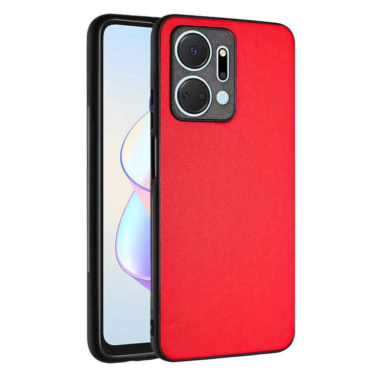 For Honor X7a/Play7T R20 Leather Pattern Phone Single Case