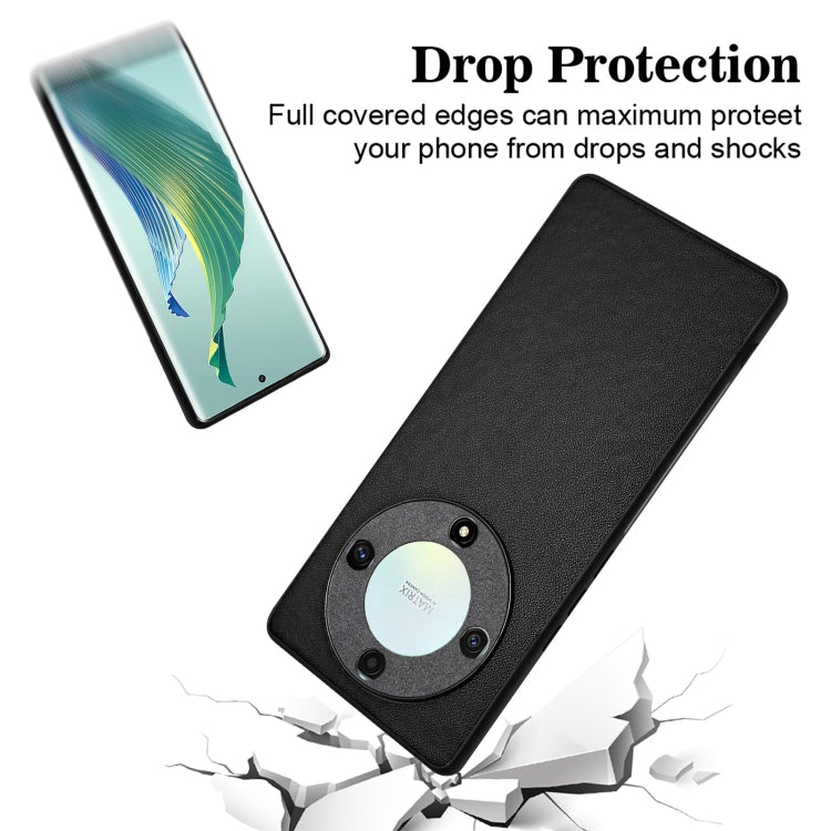 For Honor X9a/Magic5 Lite R20 Leather Pattern Phone Single Case