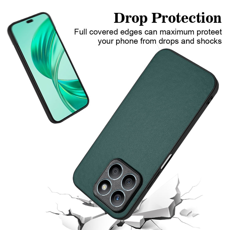 For Honor X8b 4G Global R20 Leather Pattern Phone Single Case