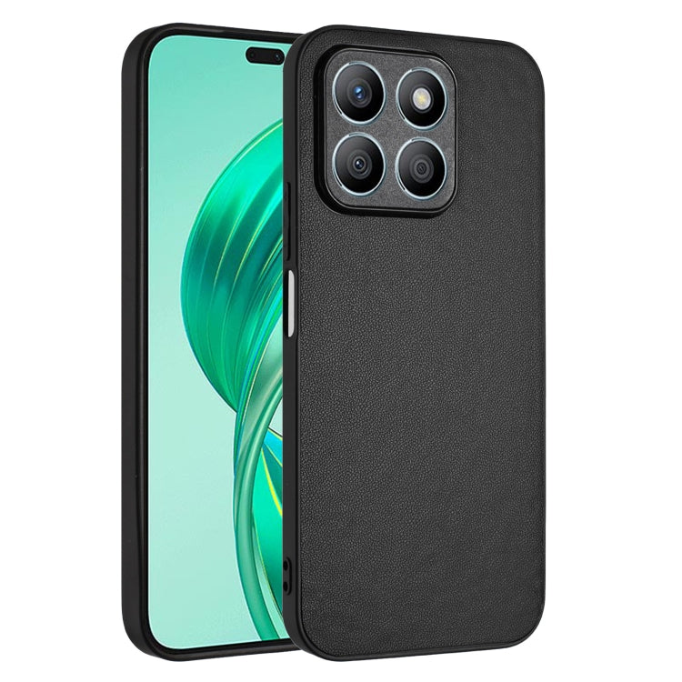 For Honor X8b 4G Global R20 Leather Pattern Phone Single Case