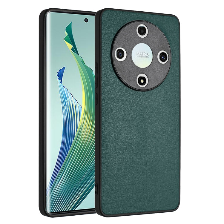 For Honor X9b/Magic6 Lite 5G R20 Leather Pattern Phone Single Case