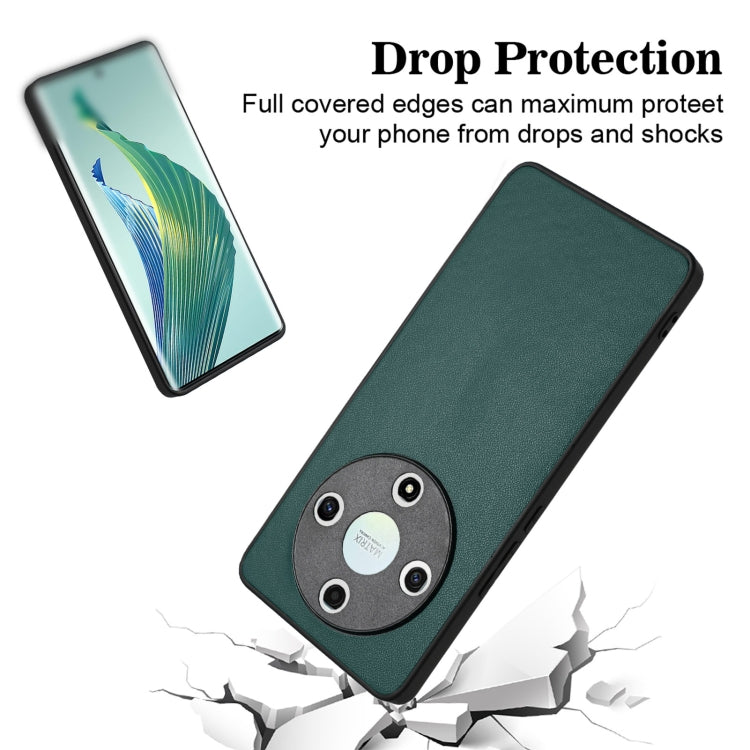 For Honor X9b/Magic6 Lite 5G R20 Leather Pattern Phone Single Case