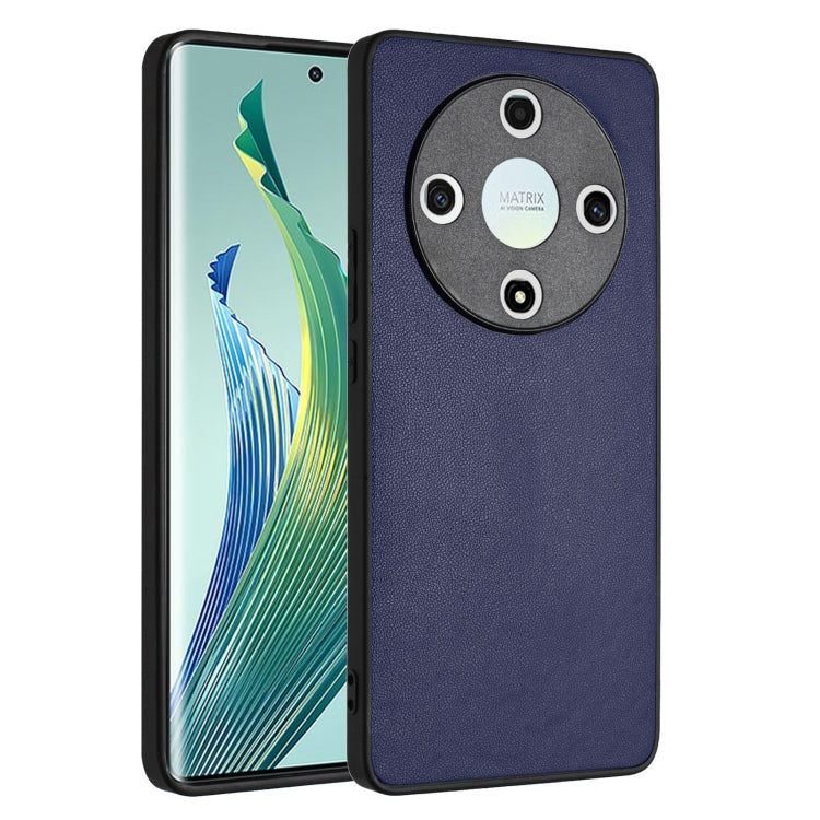 For Honor X9b/Magic6 Lite 5G R20 Leather Pattern Phone Single Case