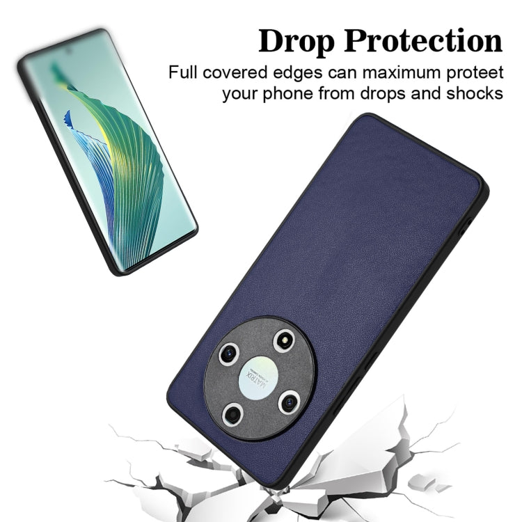 For Honor X9b/Magic6 Lite 5G R20 Leather Pattern Phone Single Case