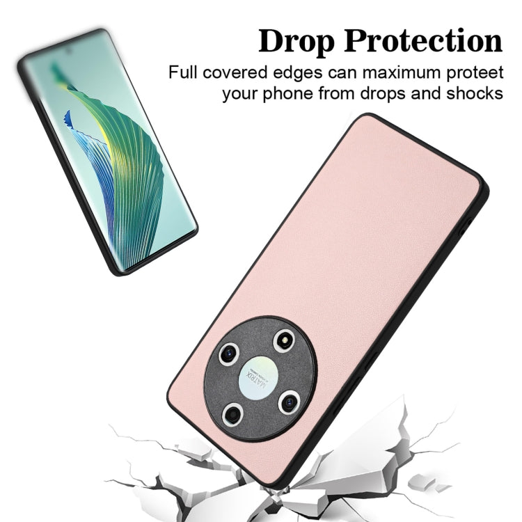 For Honor X9b/Magic6 Lite 5G R20 Leather Pattern Phone Single Case