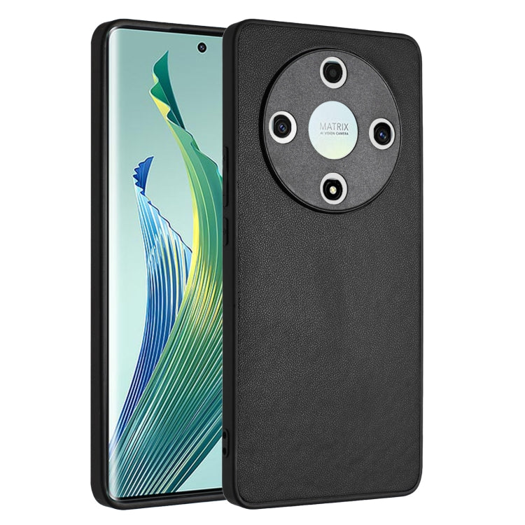 For Honor X9b/Magic6 Lite 5G R20 Leather Pattern Phone Single Case