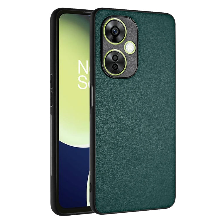 For OnePlus Nord CE 3 Lite R20 Leather Pattern Phone Single Case