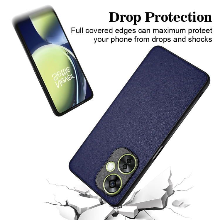 For OnePlus Nord CE 3 Lite R20 Leather Pattern Phone Single Case