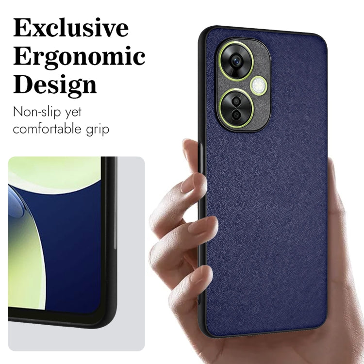 For OnePlus Nord CE 3 Lite R20 Leather Pattern Phone Single Case