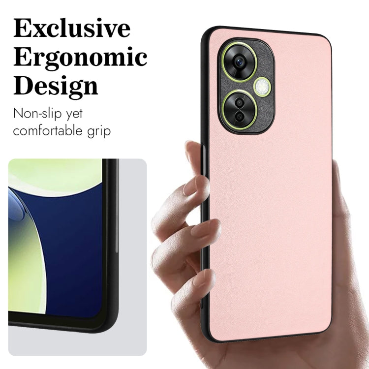 For OnePlus Nord CE 3 Lite R20 Leather Pattern Phone Single Case