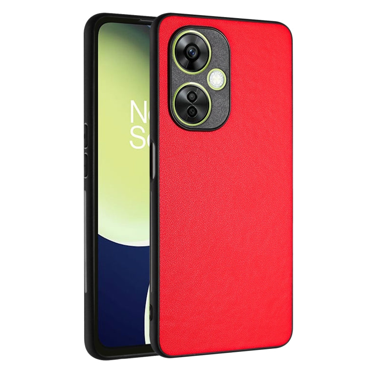 For OnePlus Nord CE 3 Lite R20 Leather Pattern Phone Single Case