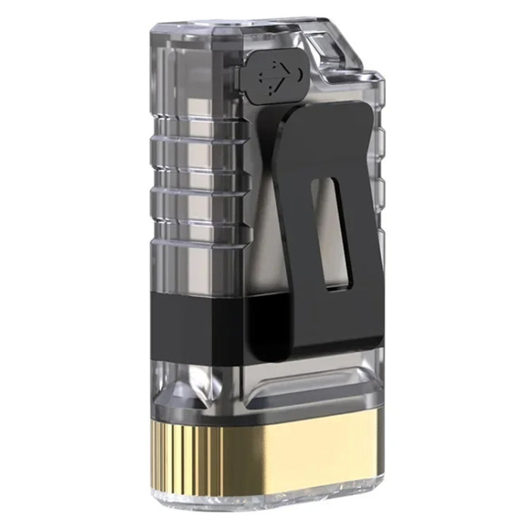 A11 Multi-function Mini Portable Light Dual LED Flashlight - Black
