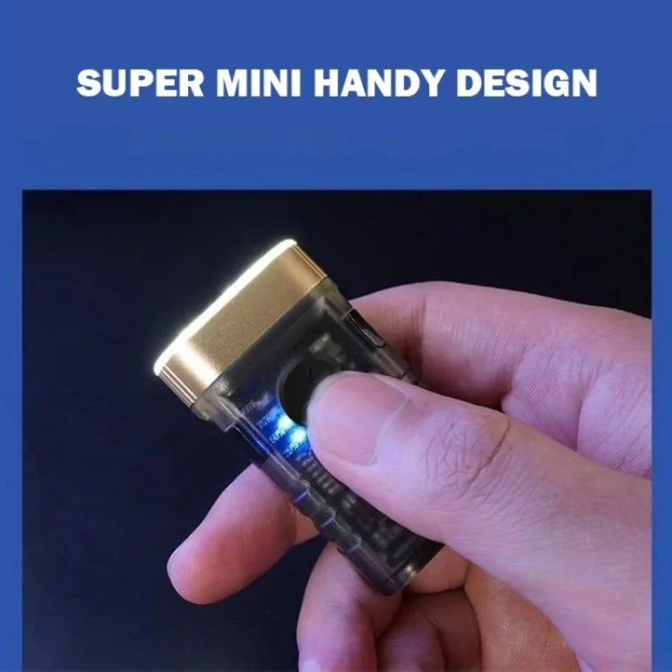 A11 Multi-function Mini Portable Light Dual LED Flashlight - Black
