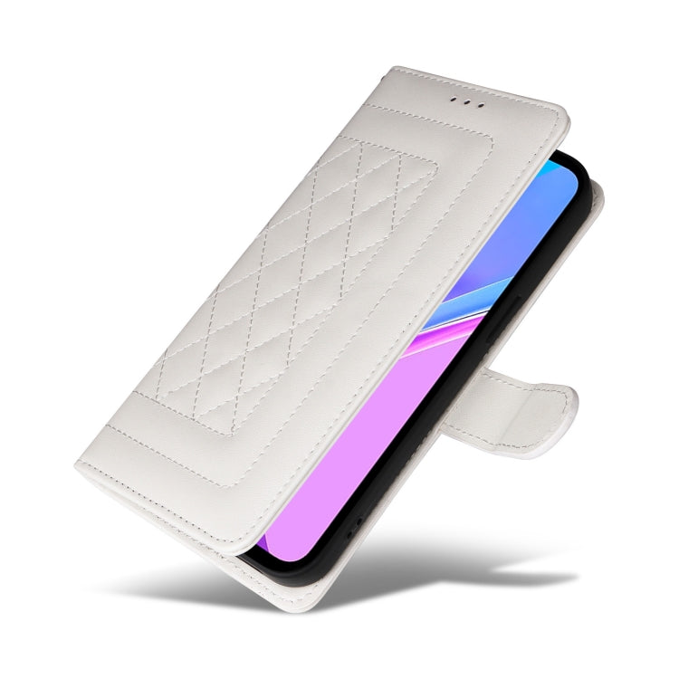For Xiaomi Redmi 9 Diamond Lattice Leather Flip Phone Case