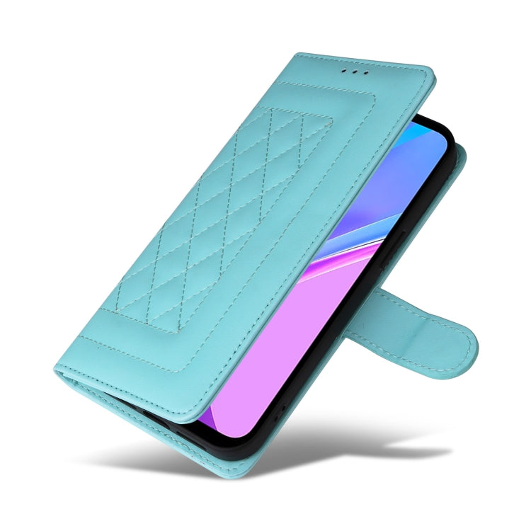 For Xiaomi Redmi 9 Diamond Lattice Leather Flip Phone Case